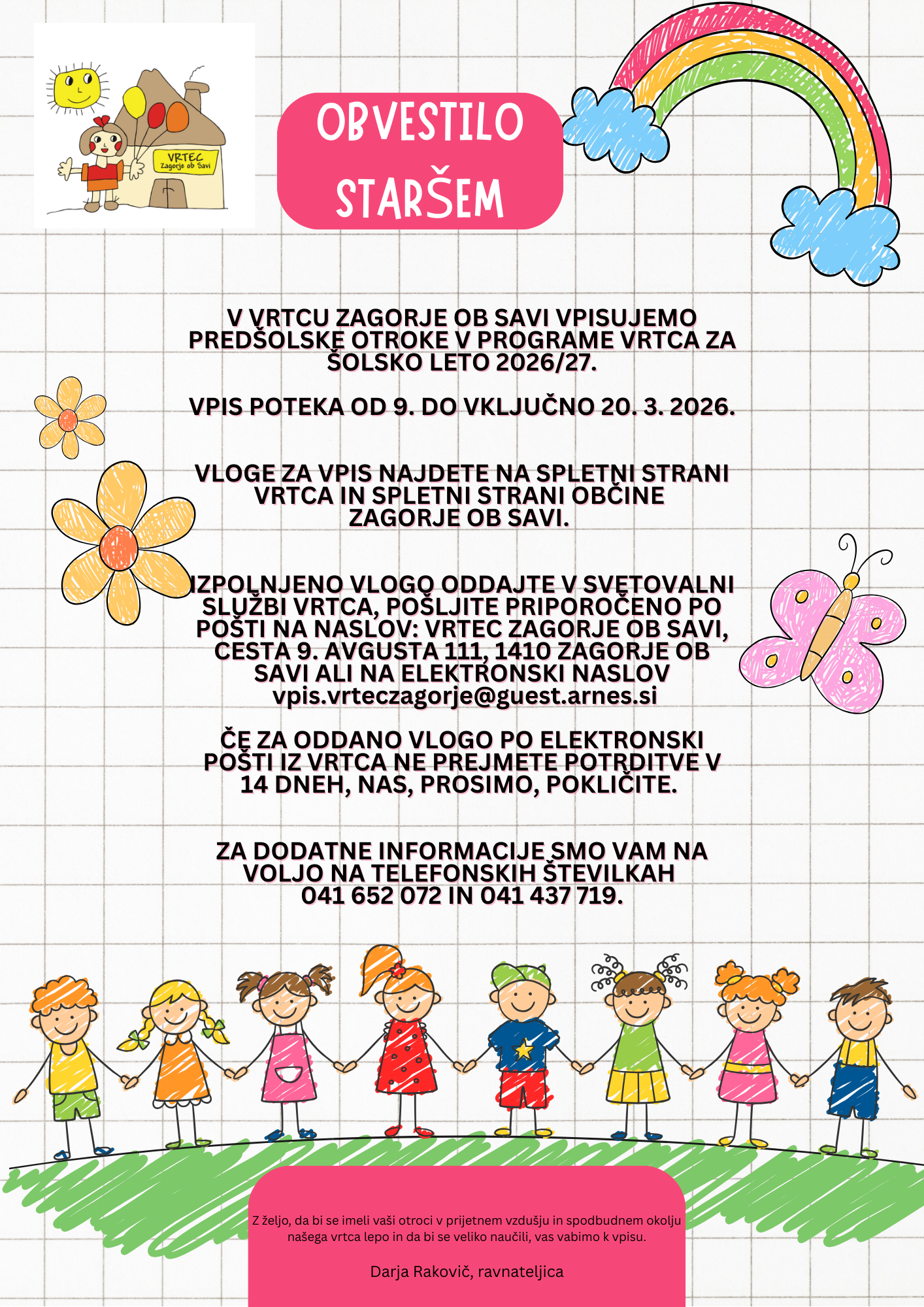 Pink and Yellow Colorful Playful Illustrative Kids Zone Poster (10)